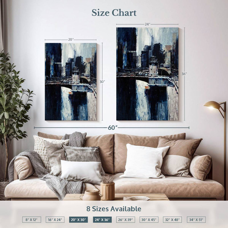 Sireci Clark Street Bridge, 36" H x 24" W