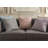 Dotted Pirouette Linen Floral Throw Pillow-810859119-810859117