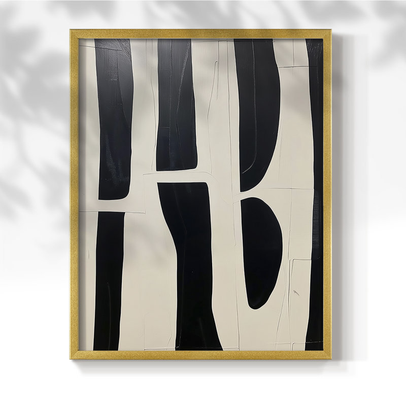 "ABSTRACT Series DCXC" par J Paul, Or, H 15 po x l 12 po