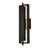 Ormand 12W Dimmable LED Black Outdoor Wall Sconce for Patio