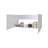 White Kitchen Wall Cabinet With 2 Doors-174154427