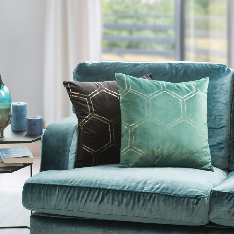 Microfiber Square Pillow Case, Dark Curcous