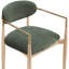 Chaise de salle à manger rembourrée en tissu Riccio Performance-790394322-790394329