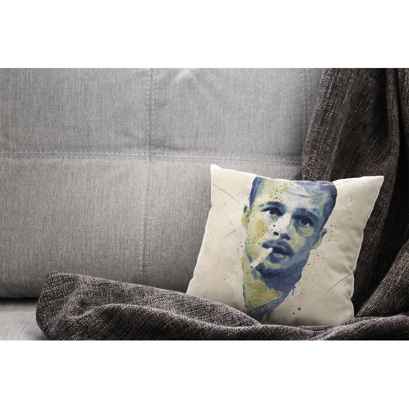 Brad Pitt Square Cushion