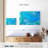 Avery Abstract Turquoise Waves-107716665