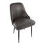 Chaise d'appoint rembourrée en velours Stanca-79064785-79064787
