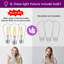 Luminaire de salle de bain à 3 lumières à intensité variable, luminaires modernes avec abat-jour en verre givré blanc (3 ampoules ST19 incluses)-1009528623