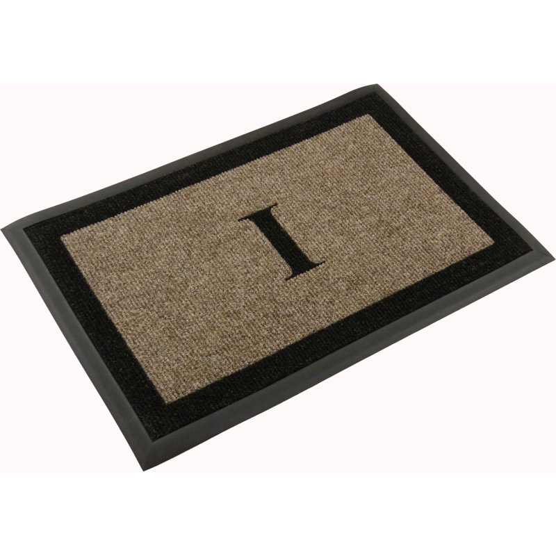Tapis d'extérieur antidérapant Asai, Taupe, I, l 24 po x L 48 po