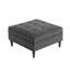 31.98cm Wide Tufted Rectangle Solid Colour Ottoman with Storage-259546642