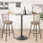 Swivel Counter Stool with Metal Frame