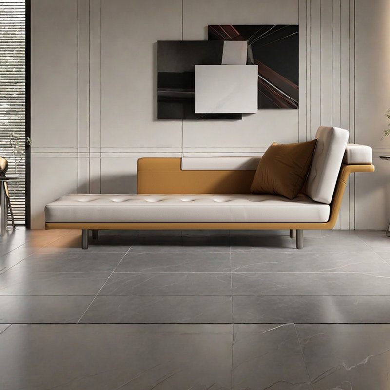 Méridiennes d'intérieur décontractées Living Room, Face à la droite, Beige