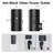 Dimmable Night Light Plugs Into Wall 0-100LM With 3 Light Modes, Dusk To Dawn Sensor, 2 Pack, Black