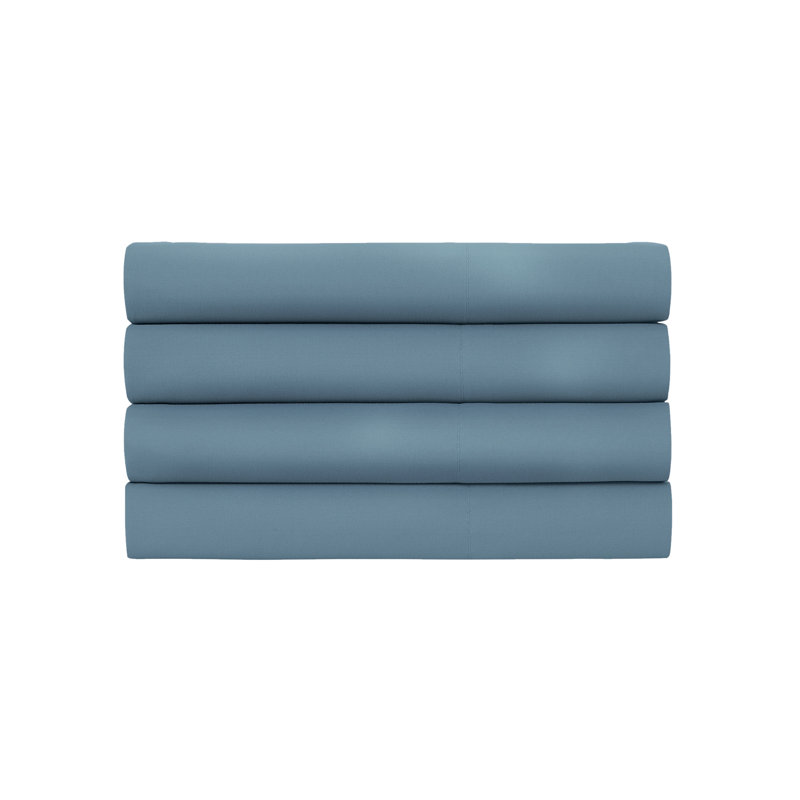 Quatre taies d'oreiller en microfibre Vilano Springs de Southshore Fine Linens, Très grand, Bleu couronne