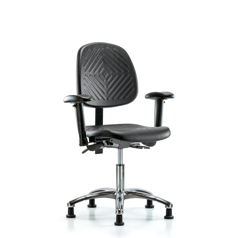 Chaise de travail, Patins, Included, Grey