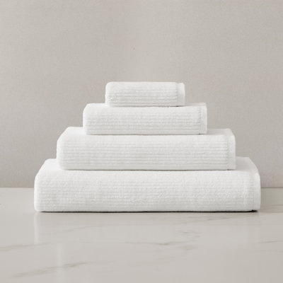 Egyptian Cotton Ribbed Towels