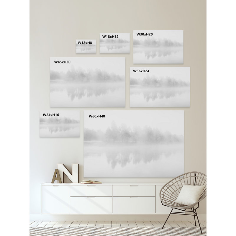 « icy réflexions », reproduction d’art sur toile tendue, 20 po x 30 p, Toile tendue