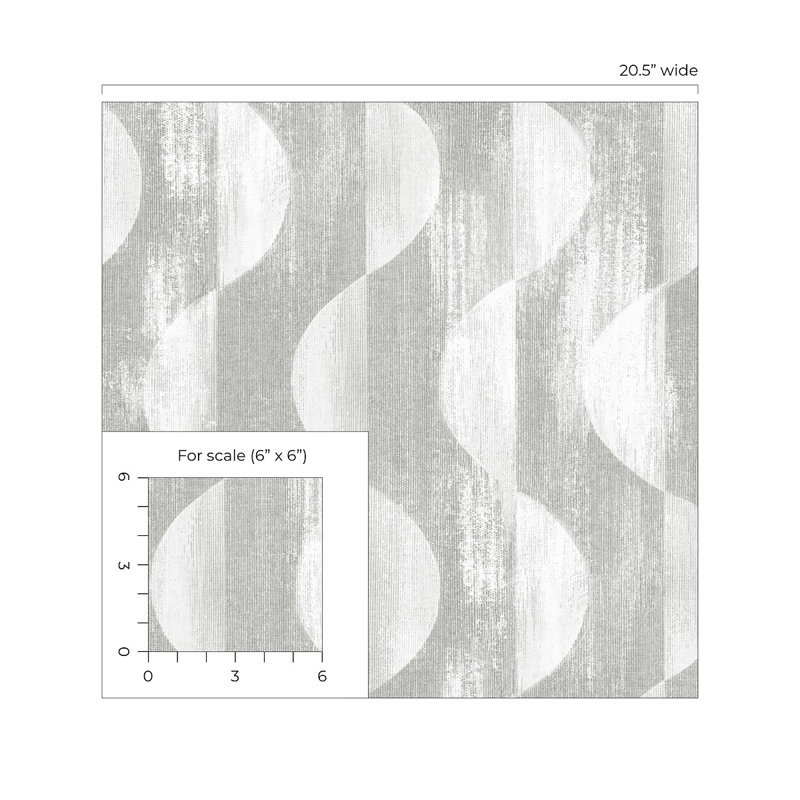 Papier peint adhésif Stacy Garcia Home, Gris clair