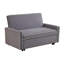 Canapé-lit 53 po convertible en flanelle 3 en 1-1236353720