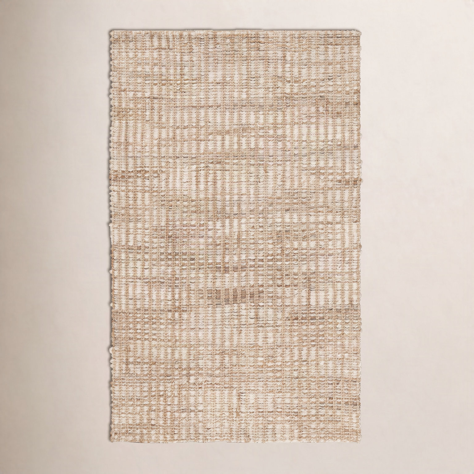 Ellport Hand-Loomed Striped Jute Rug, Rectangle 5' x 8'