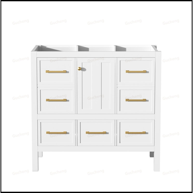 Meuble-lavabo de 36 pouces seulement, Blanc