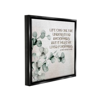 "Soren Kierkegaard Quote" par Kim Allen sur toile