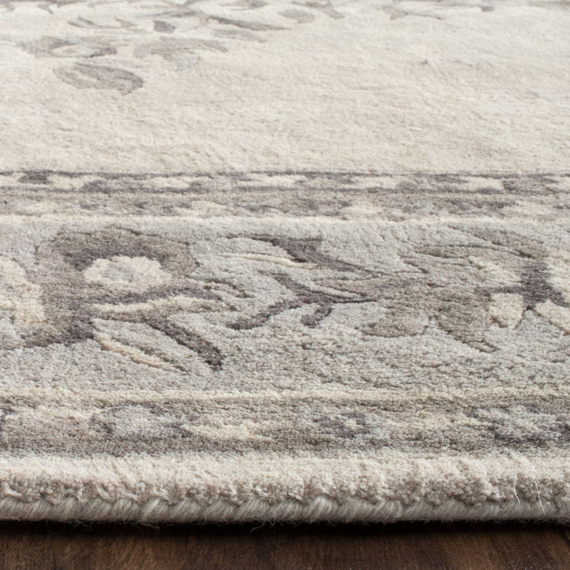 Tapis oriental en laine touffeté à la main Empire, Tapis de couloir 2 pi 6 po x 12 pi