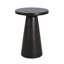 Table d'appoint intérieure / extérieure contemporaine en oxyde de magnésium sculpté (MGO)
