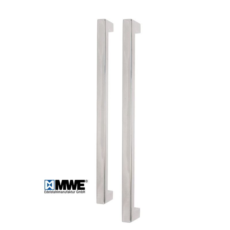 Solaris Double Dummy Door Handle, 63cm H x 3cm W x 7.5cm D