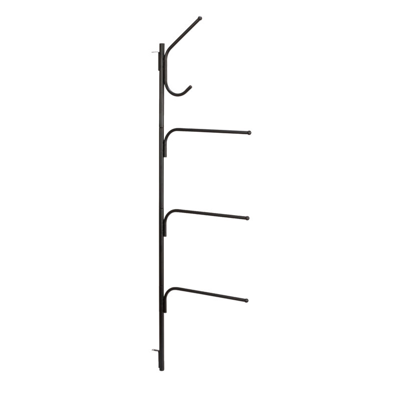 Porte-serviettes Hinge-It Clutterbuster, Noir