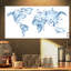 « world map water splash », impression-35124470-35124473