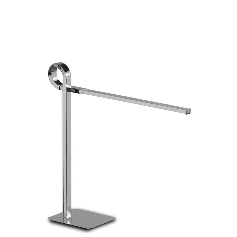 Wentworth Aluminium Desk Lamp, Polished Chrome