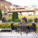 Rectangular 8 - Person 84'' Long Dining Set with Cushions and Umbrella