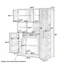 Garde-manger autoportant avec armoire latérale, tablettes de porte et tiroir-2133182208-2122834571