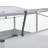 Greenhouse Green Galvanized Steel PC Board 39.4"x39.4"x30.3" Outdoor Garden-2025419306