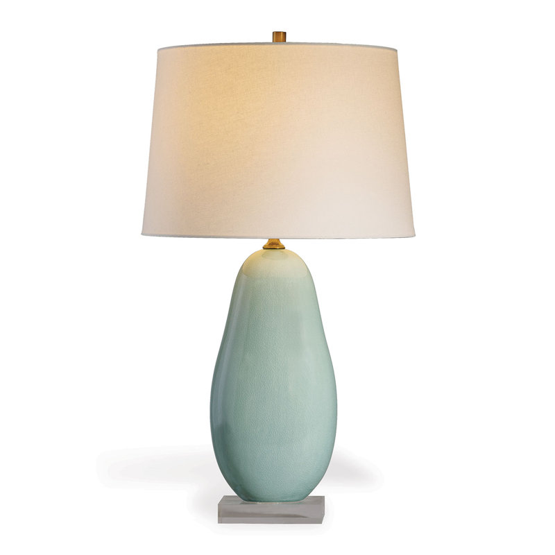 Lampe de table 29 po Jimmy, Céladon