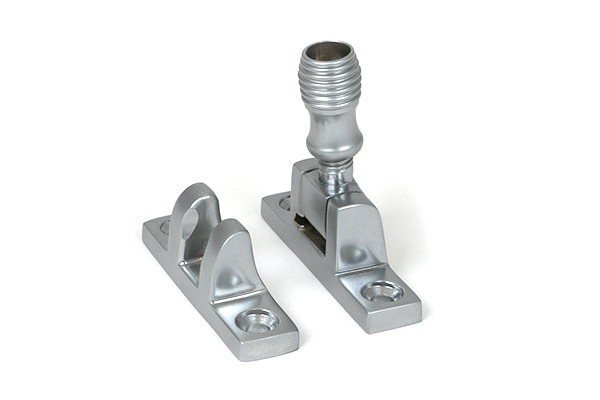 Beehive Brighton Fastener - Narrow (Square), Satin Chrome