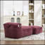 Fauteuil à billes avec repose-pieds en mousse-130604471