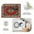 1PC Traditional Persian Vintage Red Floral Medallion area rugs for Living Room, Soft and Comfortable, Suitable for all seasons, easy-to-maintain, machine washable Indoor floor mat, Under Table Farmhouse suitable for dining room, bedroom, entryway.-129692069
