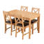 4 - Person Solid Oak Dining Set