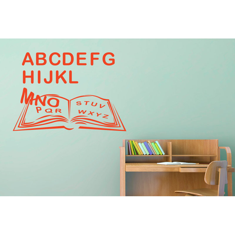 Wall Decal, Orange, Medium