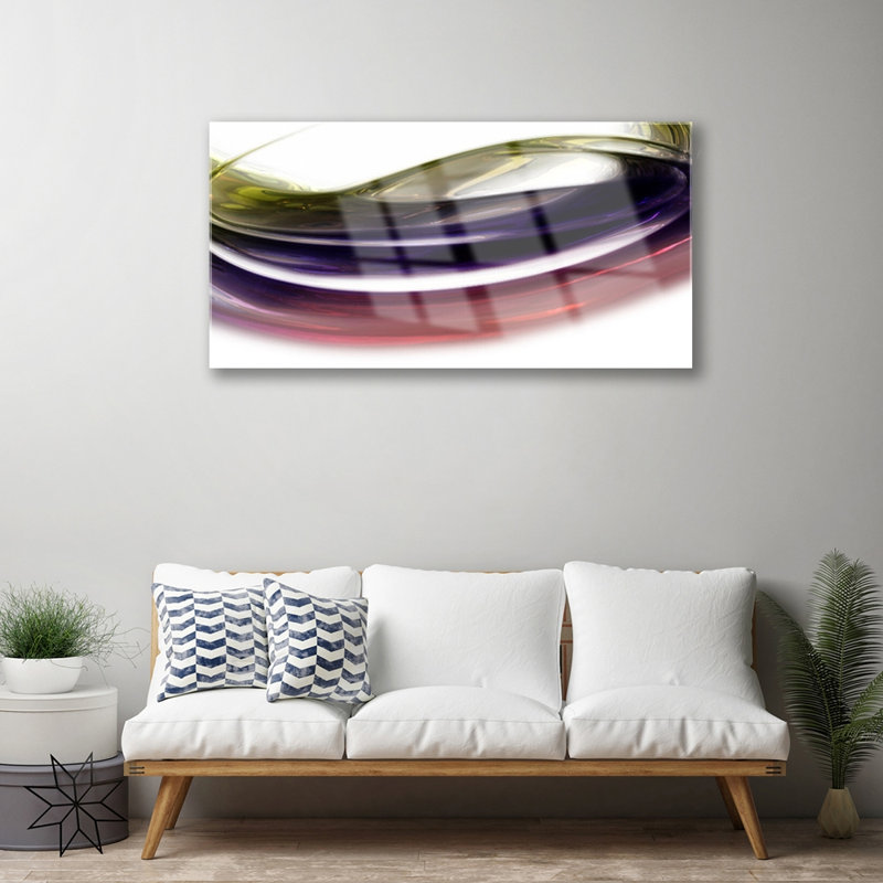 Art Abstract - No Frame Print on Glass