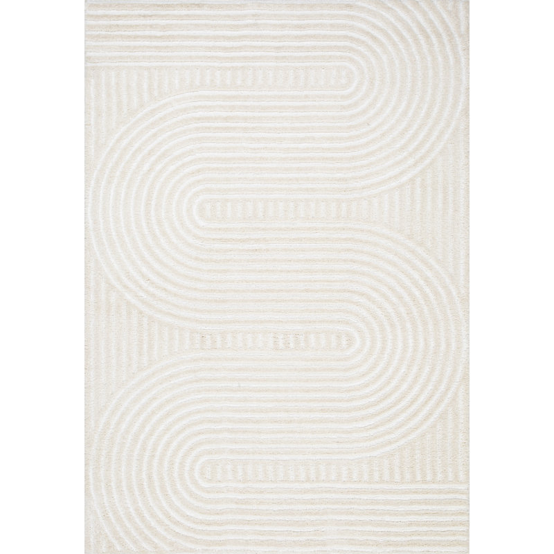 Ripple Power Loomed Indoor Rug, Rectangle 5'3" x 7'3"