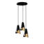 Luminaire suspendu conique à 3 lumières Tunxis