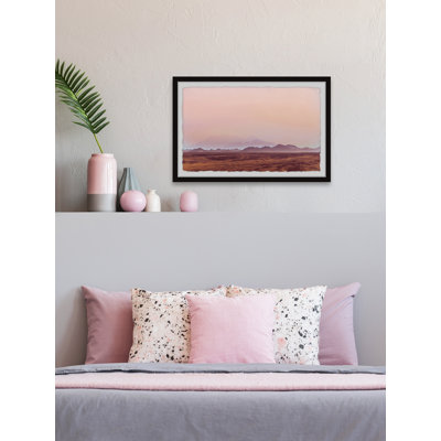 «Over The Horizon», reproduction encadrée