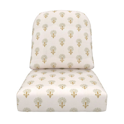 Amala Outdoor Sunbrella® Seat/Back Cushion by Birch Lane