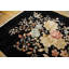 Antique Chinese Floral Knotted Rug