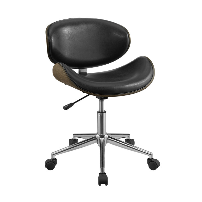 Chaise de bureau pivotante, Noir