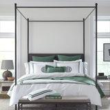 Ribbons 300 Thread Count Egyptian-Quality Cotton Sateen Sheet Set