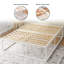 Dekker Metal Platform Bed with Wooden slat support -1245413492-1245413494