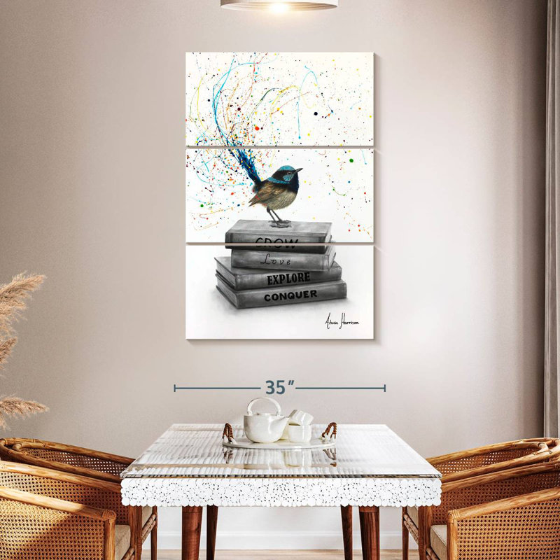 Brampt Building Books, 23" H x 14" W